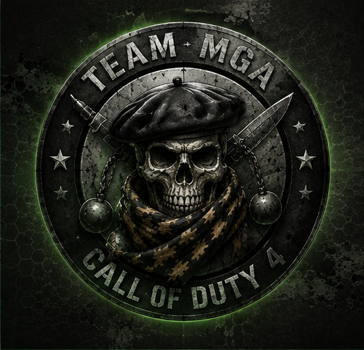 Emblema circular Team MGA Call of Duty 4